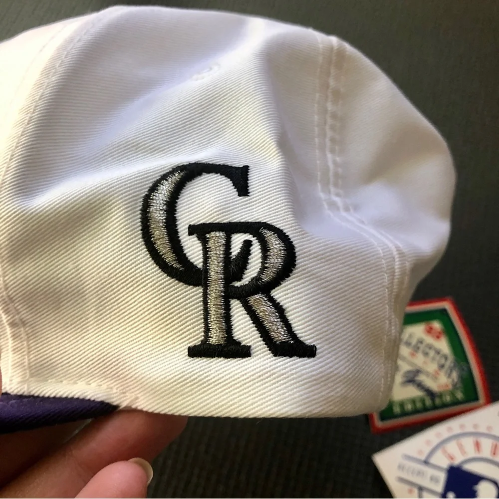 NWOT Vintage MLB Colorado Rockies  Commemorative Draft Day Baseball Hat
